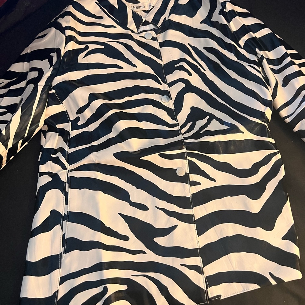 Black and White Zebra Print Jackets